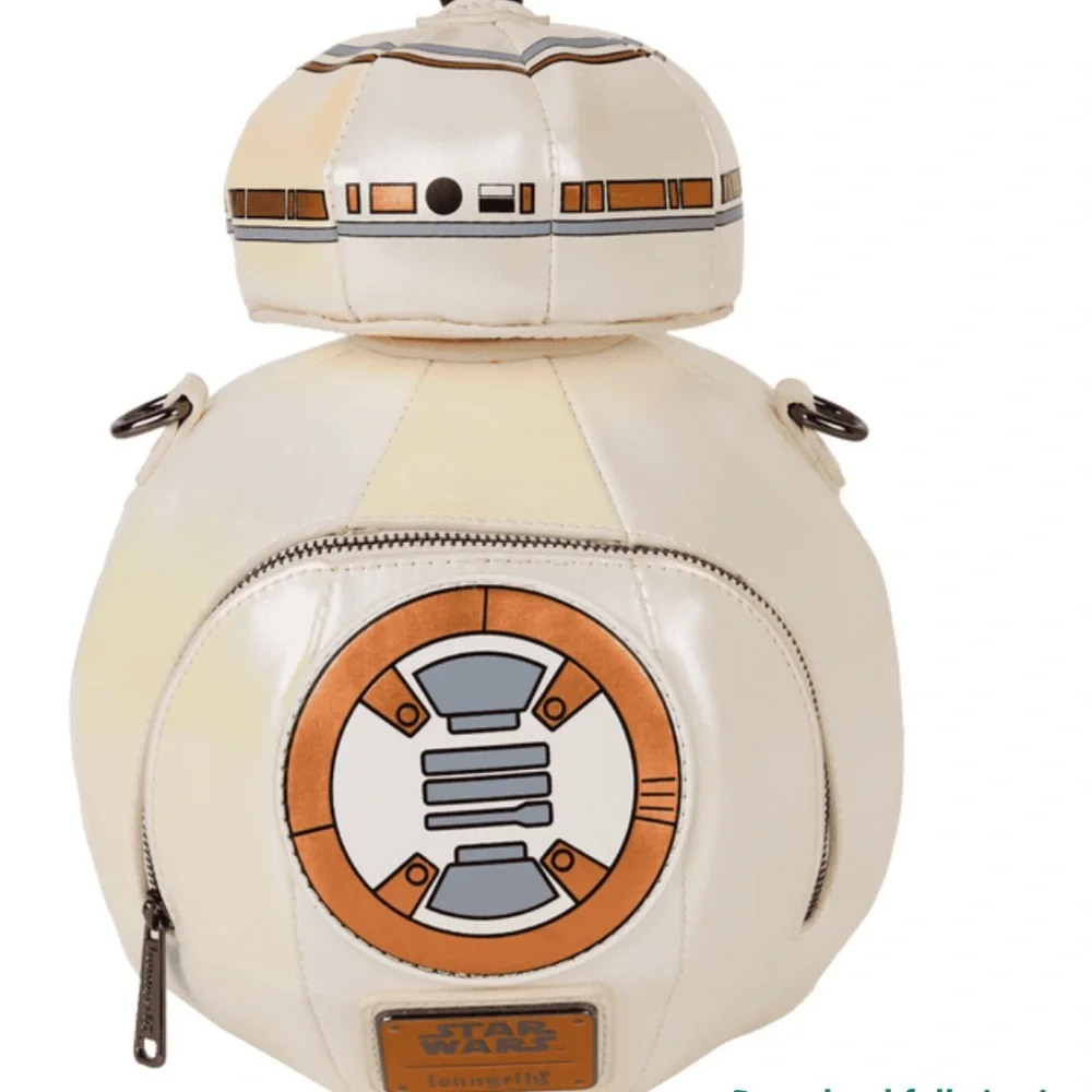 Loungefly Star Wars: The Force Awakens BB-8 Droid Figural Crossbody Bag NWT